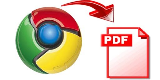 como converter chrome para pdf