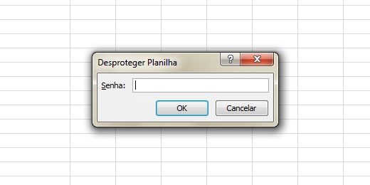 desproteger planilha
