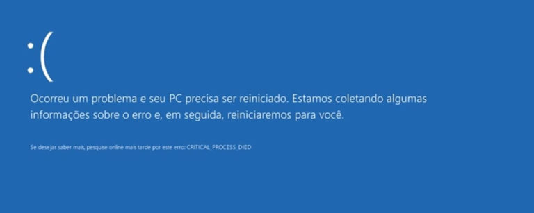 Como resolver o problema de tela azul no Windows 10