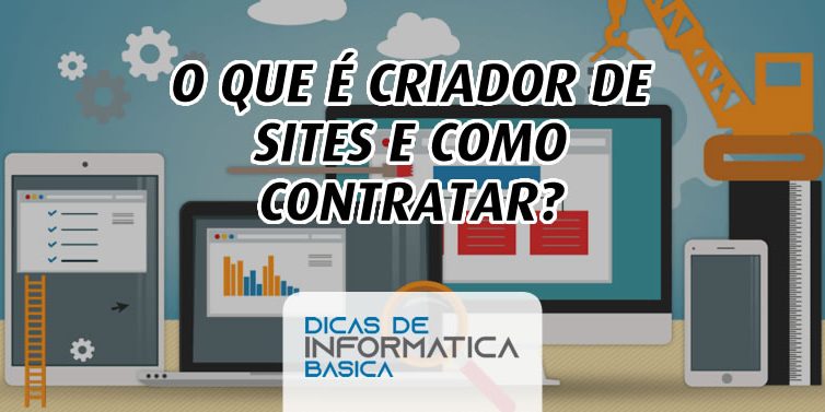 criador de sites